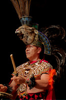 Aztec performer