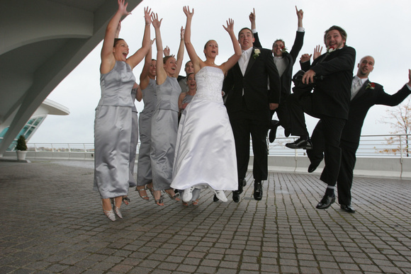 Wedding jump