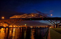Milwaukee Harbor at Night