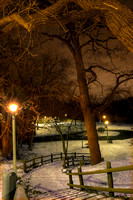 Hubbard Park Winter Night