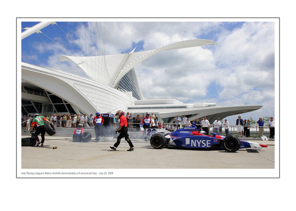 IRL's Marco Andretti at Calatrava